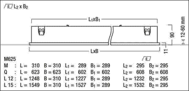 LED-Einbauleuchte LF3 E 3600 #42940090