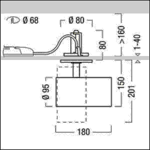 LED-Halbeinbaustrahler V2-SRL3400 #62915955