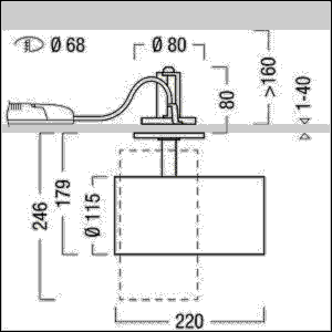 LED-Halbeinbaustrahler V2-SRL3400 #62917248