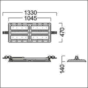 LED-Hallenleuchte CR2 L35k- #42936153