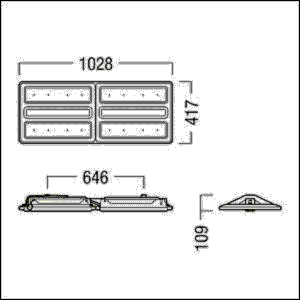 LED-Hallenleuchte CR2PL FI L #42940702