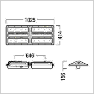 LED-Hallenleuchte CR2PL L35k #42935222