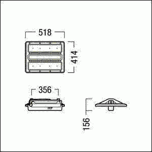 LED-Hallenleuchte CR2PL M17k #42187257