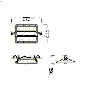 LED-Hallenleuchte CR2PL M17k #42187577