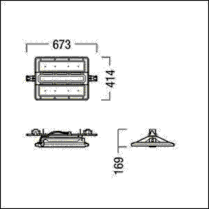 LED-Hallenleuchte CR2PL M17k #42940564