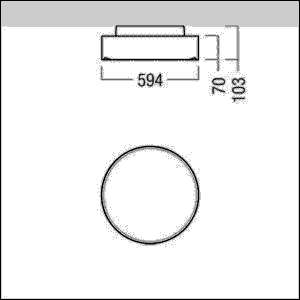 LED-Leuchte ONDA2A AV #42939300