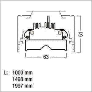 LED-Lichtbandleuchte TRINOS LED #42185871