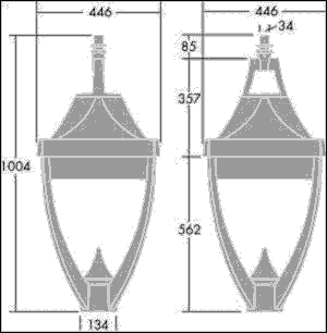 LED-Mastleuchte LEGEND LED #96633502