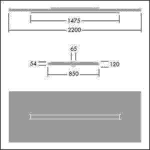 LED-Pendelleuchte ARENA LED #96645146