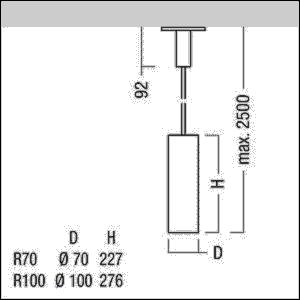 LED-Pendelleuchte P-INF 3WH #62920280