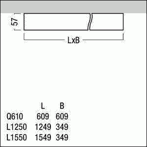 LED-Reinraumleuchte CL2 S 1000 #42186916