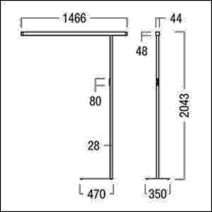 LED-Stehleuchte CANDILEA-S #42188695