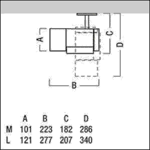 LED-Strahler ARC ZF L #60715387