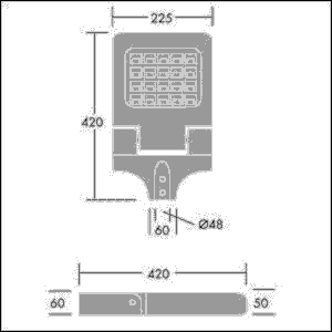 LED-Straßenleuchte OLSYS1 12L #96633537