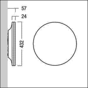 LED-Wand-u. Deckenleuchte CAELA RLS #60817679