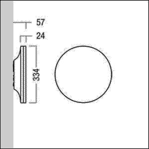 LED-Wand-u. Deckenleuchte CAELA RMS #60817676